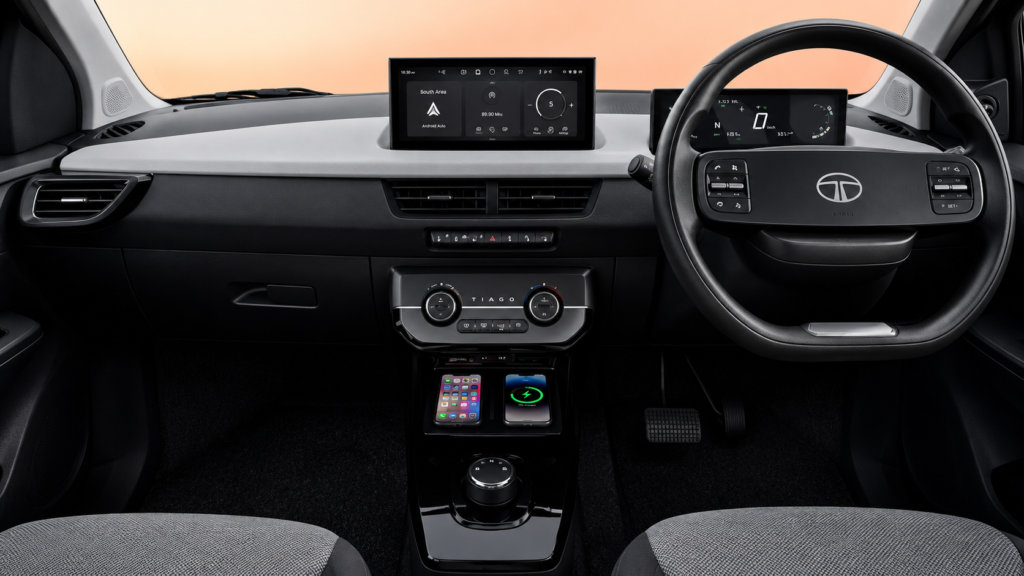  2026 Tata Tiago EV Facelift Interior Revealed