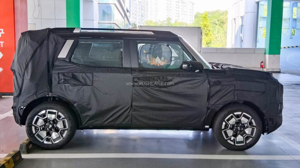 Hyundai Compact Electric SUV Caught Testing