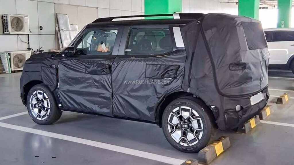 Hyundai Compact Electric SUV Caught Testing