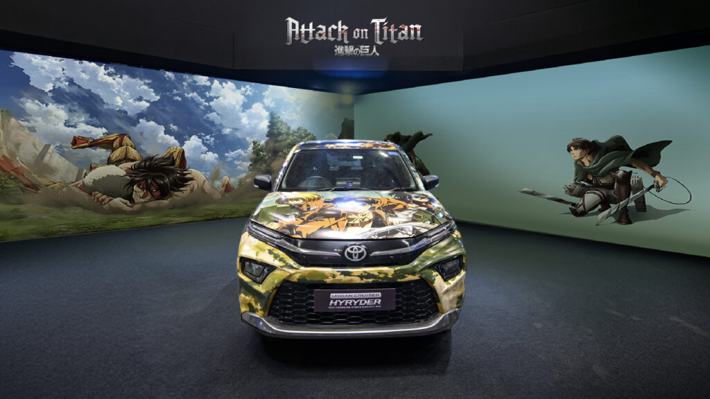 Toyota Attack on Titan Car Wraps