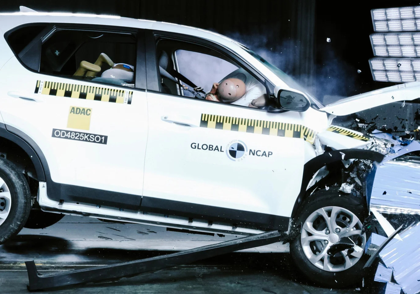 Kia Sonet Global NCAP 1 Star Rating