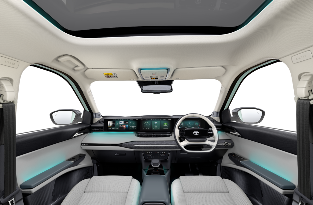 Tata Sierra EV Interiors