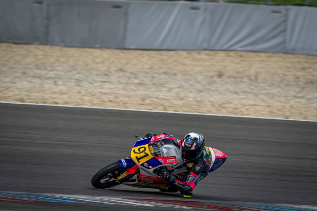 13-Year-Old Indian Rider Jaden Dominates ADAC Junior Cup At Brno